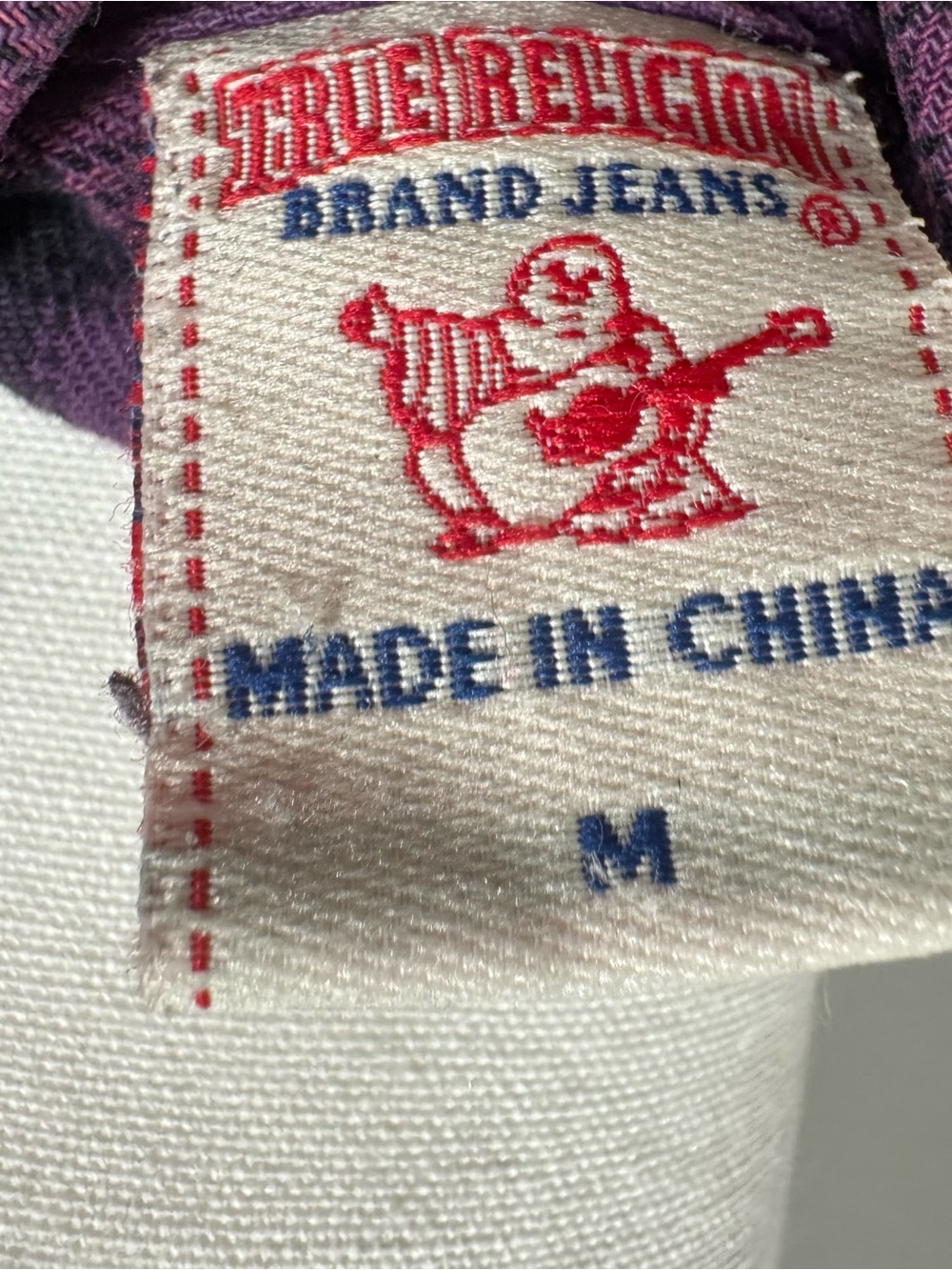True Religion Flannel Western SZ M - Picture 4 of 5